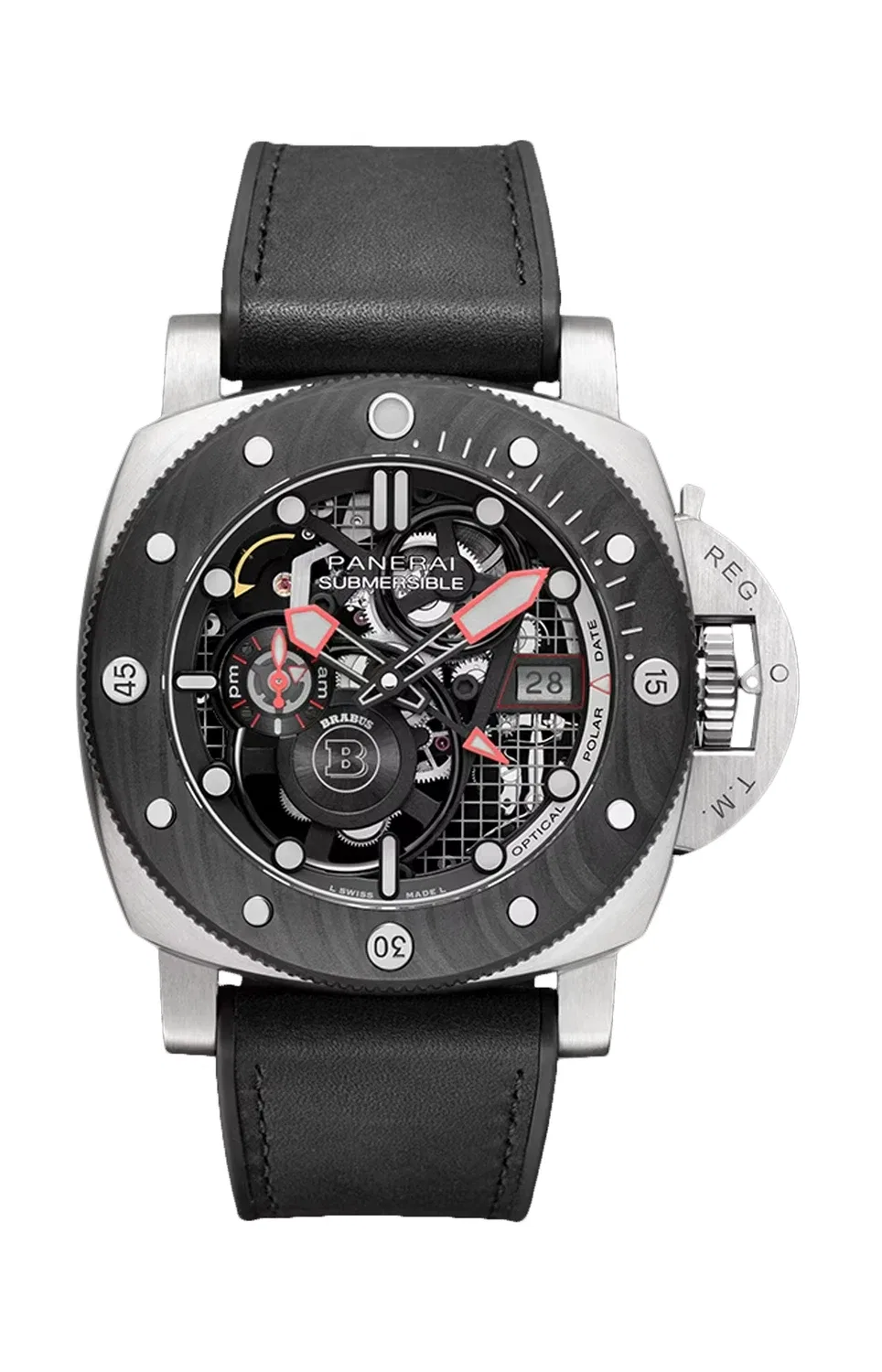 SUBMERSIBLE S BRABUS ЛИМИТИРОВАННАЯ СЕРИЯ - PAM01403 PANERAI, черный