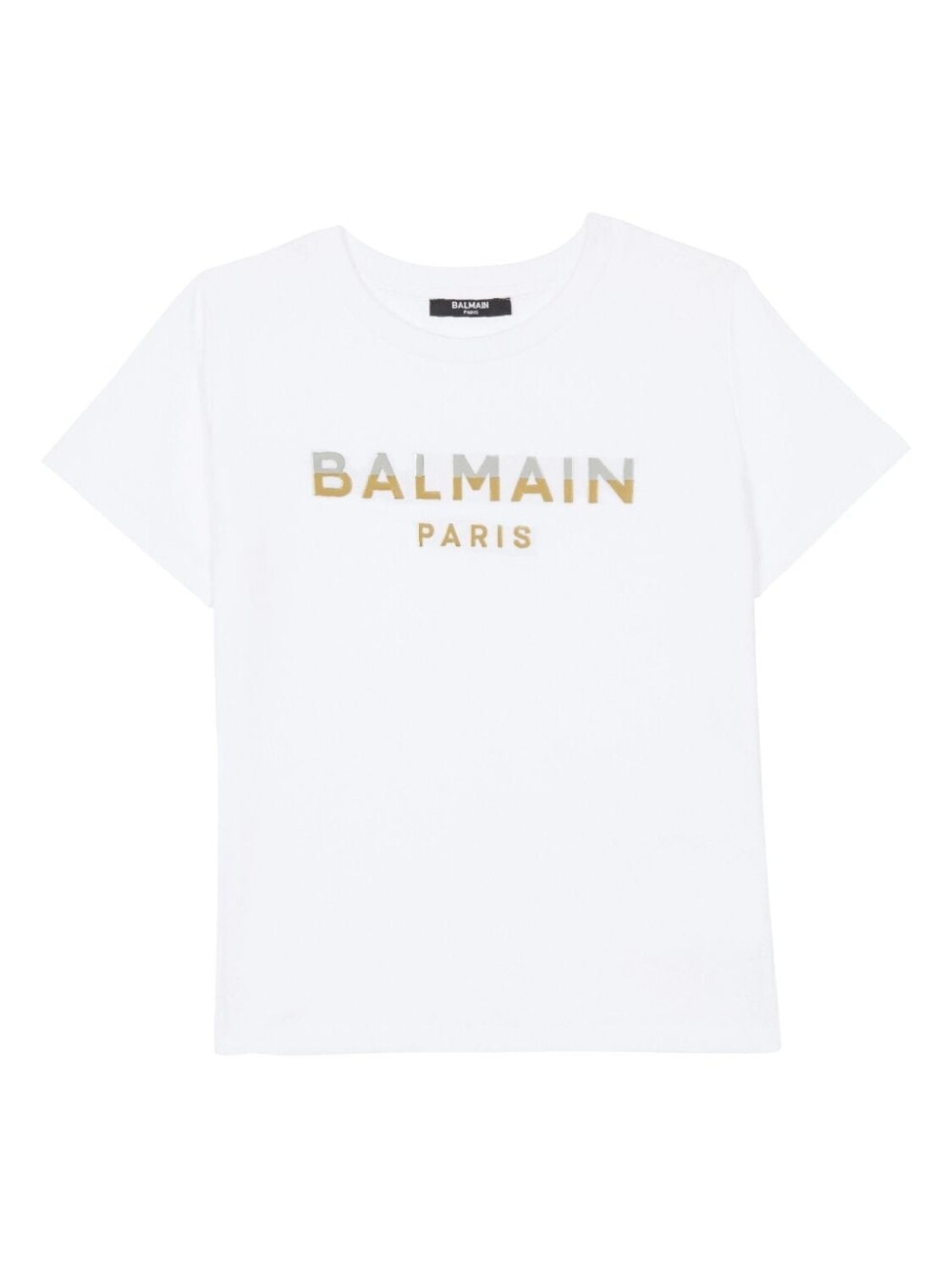 

Balmain Kids футболка с логотипом, белый