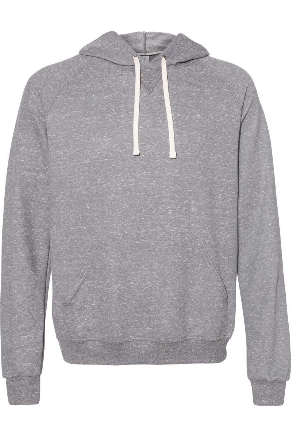

Толстовка с капюшоном JERZEES Snow Heather French Terry Raglan, цвет charcoal