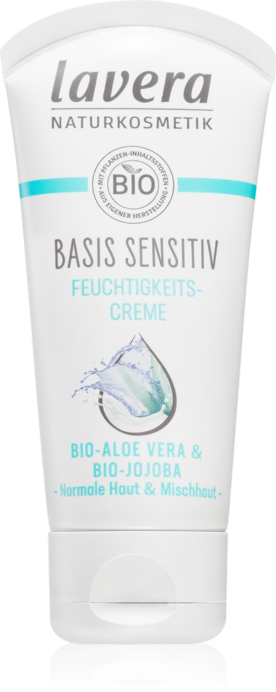 

Увлажняющий крем для лица Basis Sensitive для нормальной и комбинированной кожи Lavera, 50 мл
