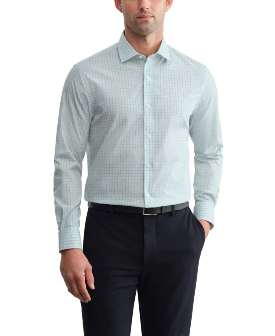 Мужская рубашка TH Flex Twill Regular-Fit Tommy Hilfiger, Green