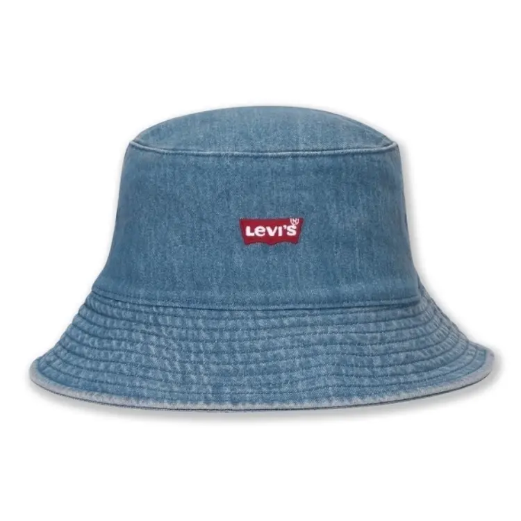 

Levis Мужская панама Levi's из полиэстера, хлопка и спандекса, синяя
