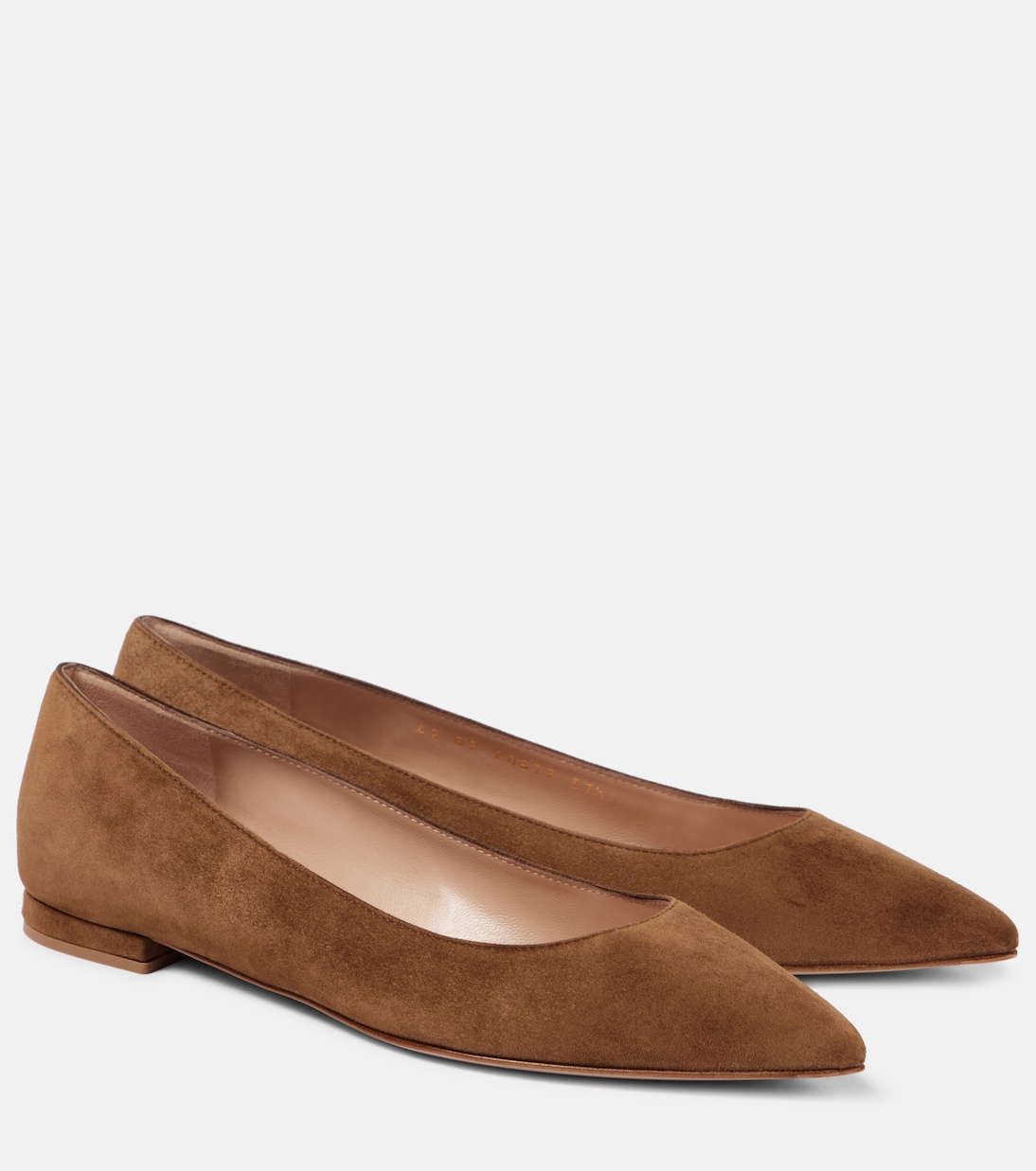 Замшевые балетки Gianvito Gianvito Rossi, Texas