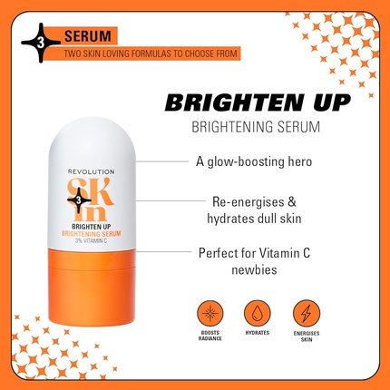 Revolution Skin Brighten Up Осветляющая сыворотка с витамином С Revolution Beauty — фото 2