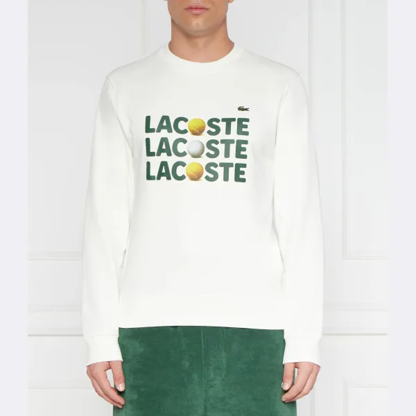 

Толстовка обычного кроя Lacoste, белый