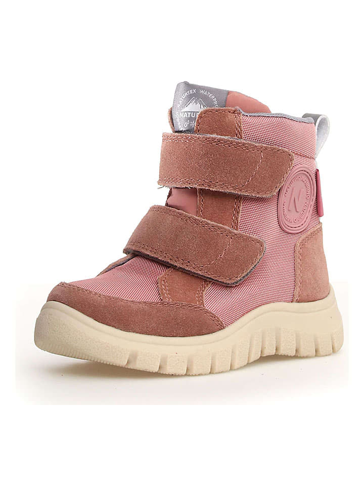 

Naturino Ботинки "Geminae" розового цвета