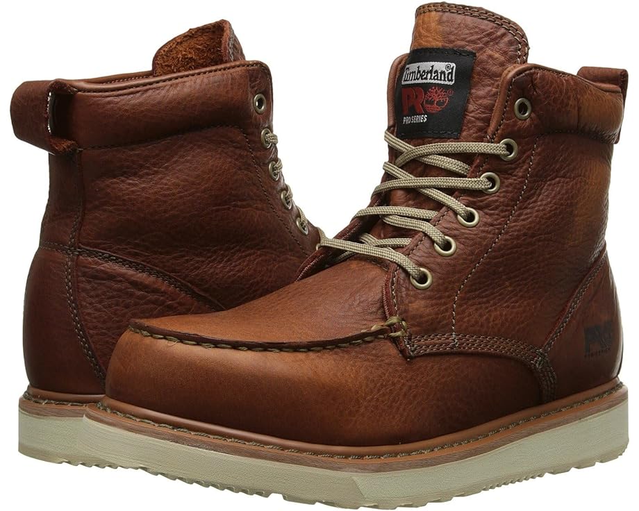 

Ботинки Timberland PRO PRO Wedge 6 Inch Moc Soft Toe, цвет Rust