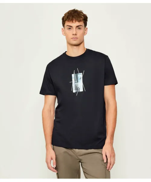 

Футболка Regular fit Armani Exchange, синий