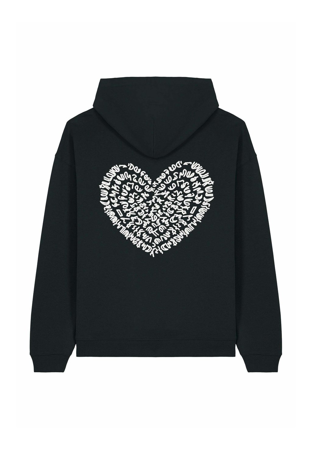

Толстовка с капюшоном CORAZON BACK EMBROIDERY - Sweatshirt Mira Paris, черный