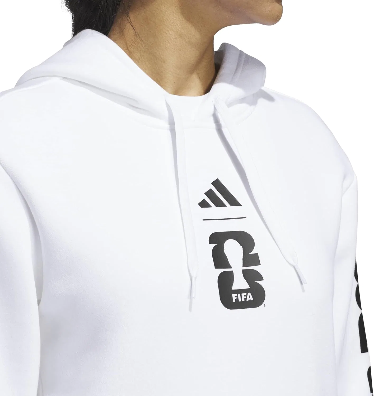 Худи женское adidas FIFA World Cup 26, White — фото 4