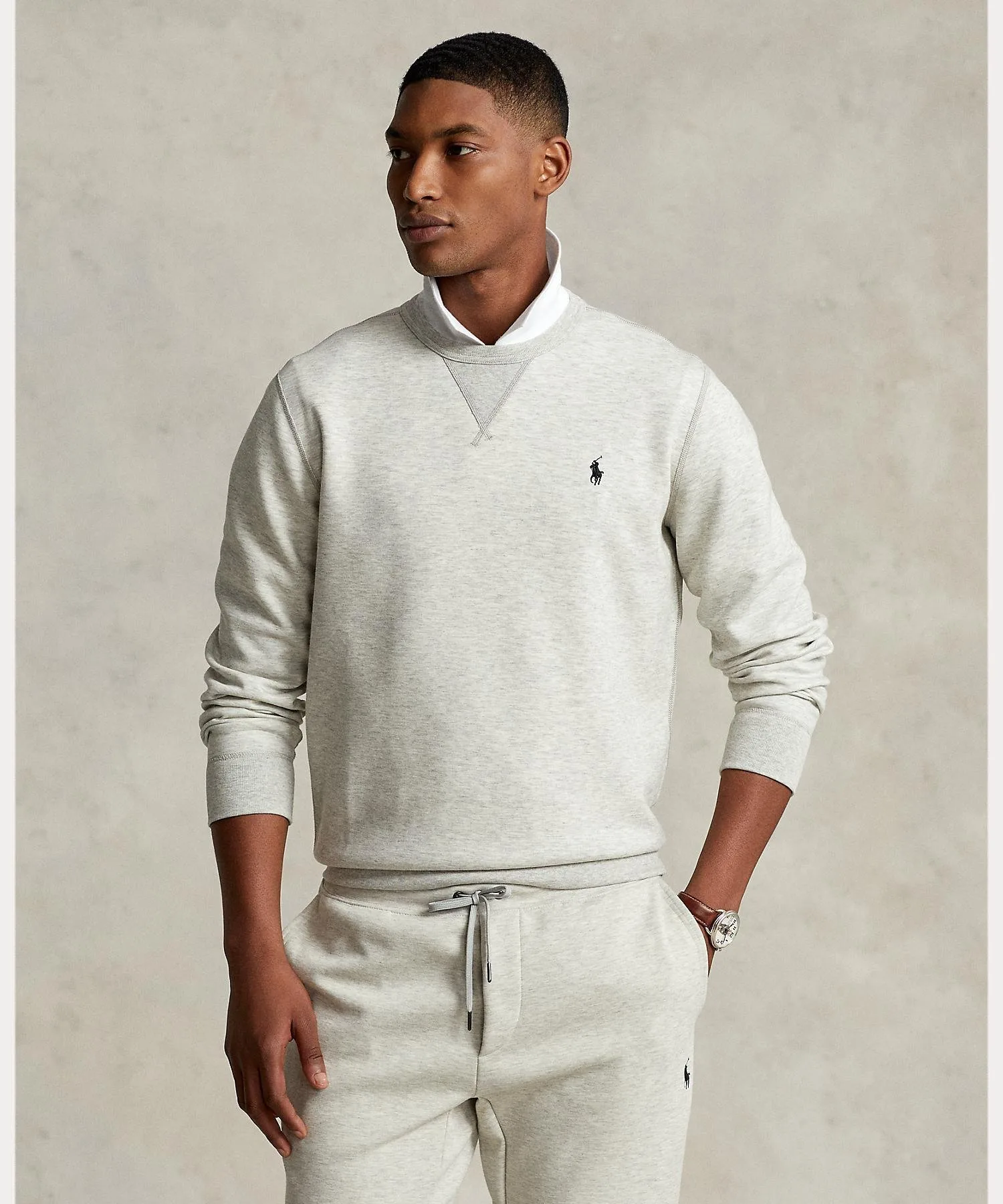 Толстовка двойной вязки Polo Ralph Lauren, 020 Gray