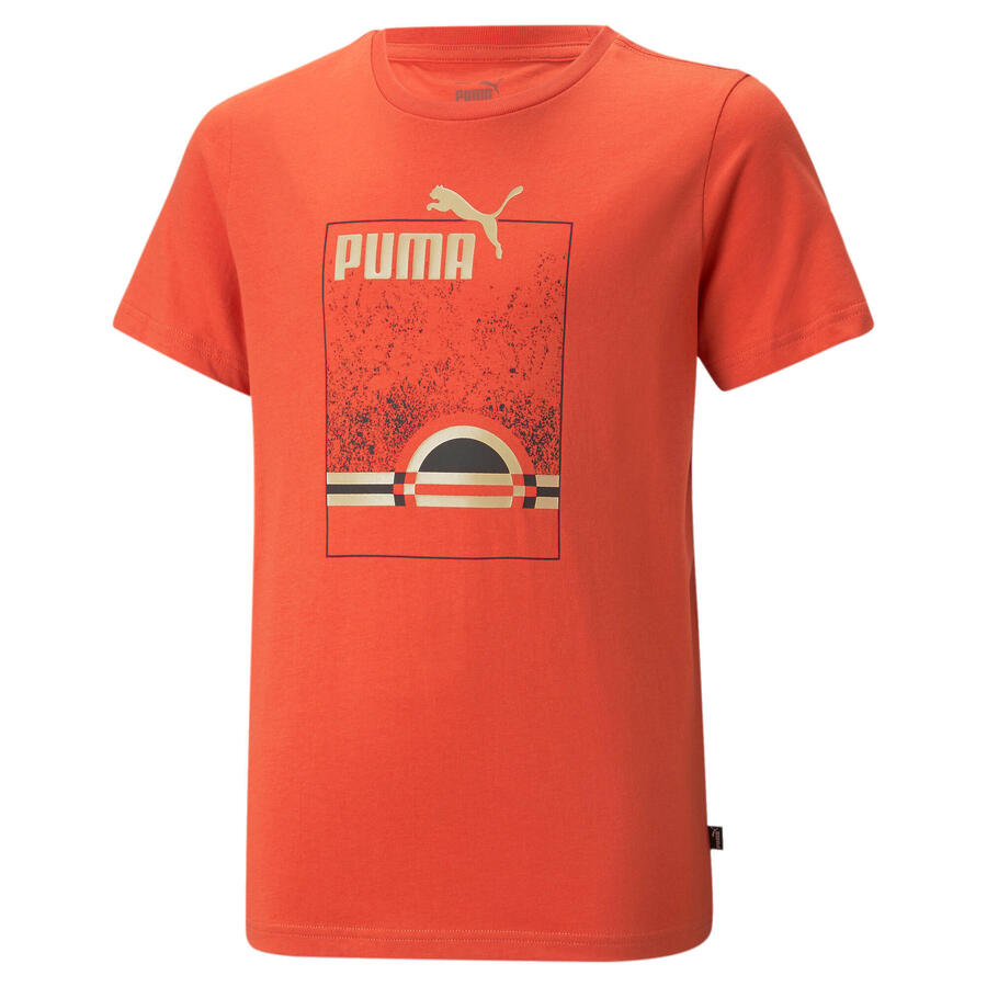 

Футболка Puma для мальчиков ESS+ Street Art Summer Tee 673281