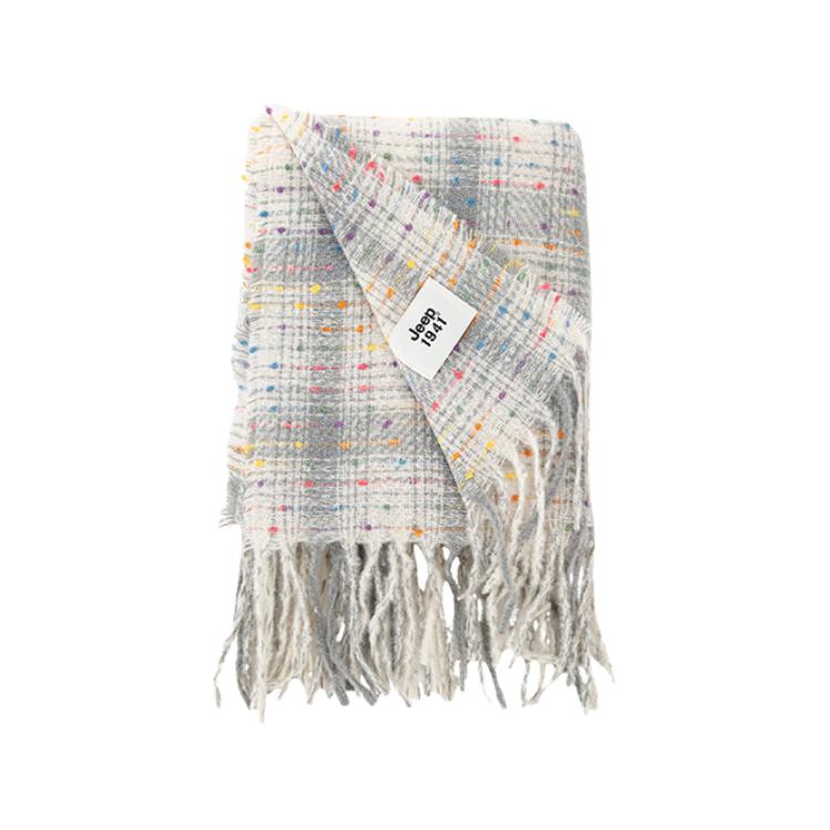 

Шарф из полиэстера Unisex Jeep, comfortable thermal scarf-серый