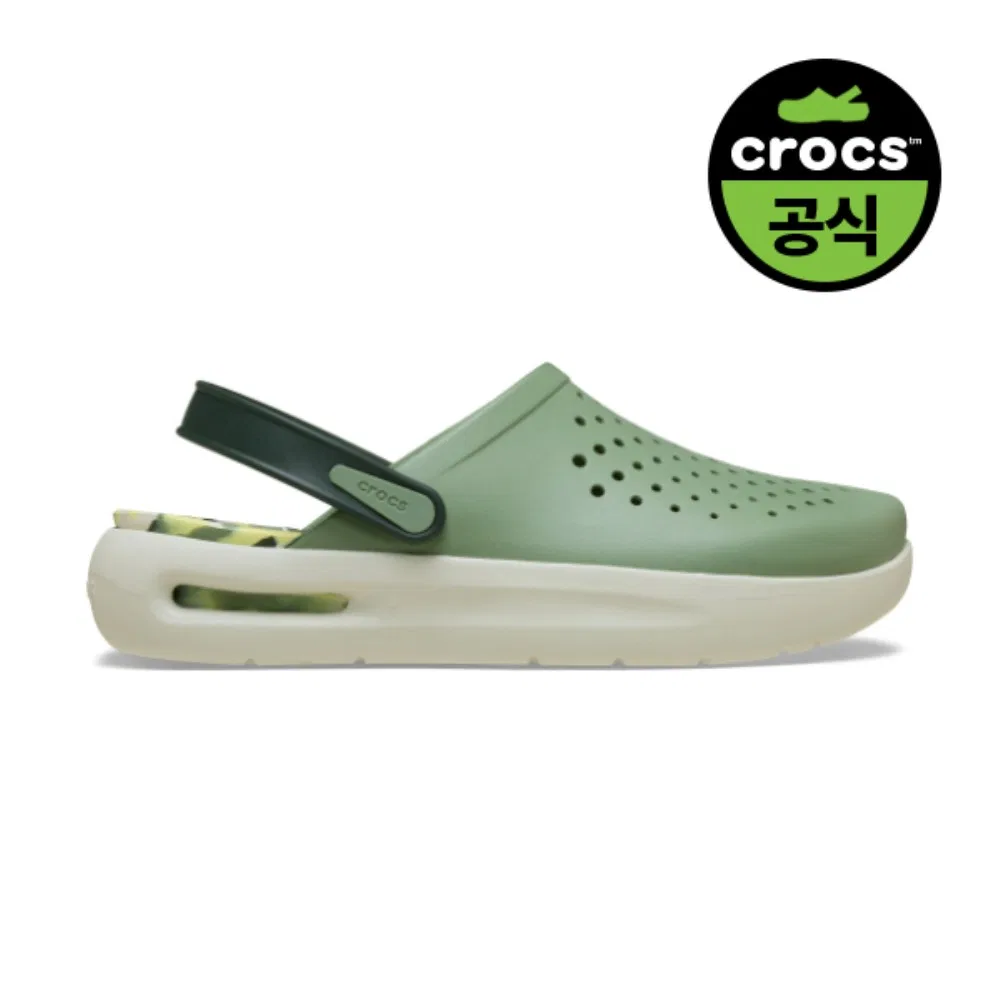 Мужские клоги Inmotion Marble цвета мха от Crocs — фото 3