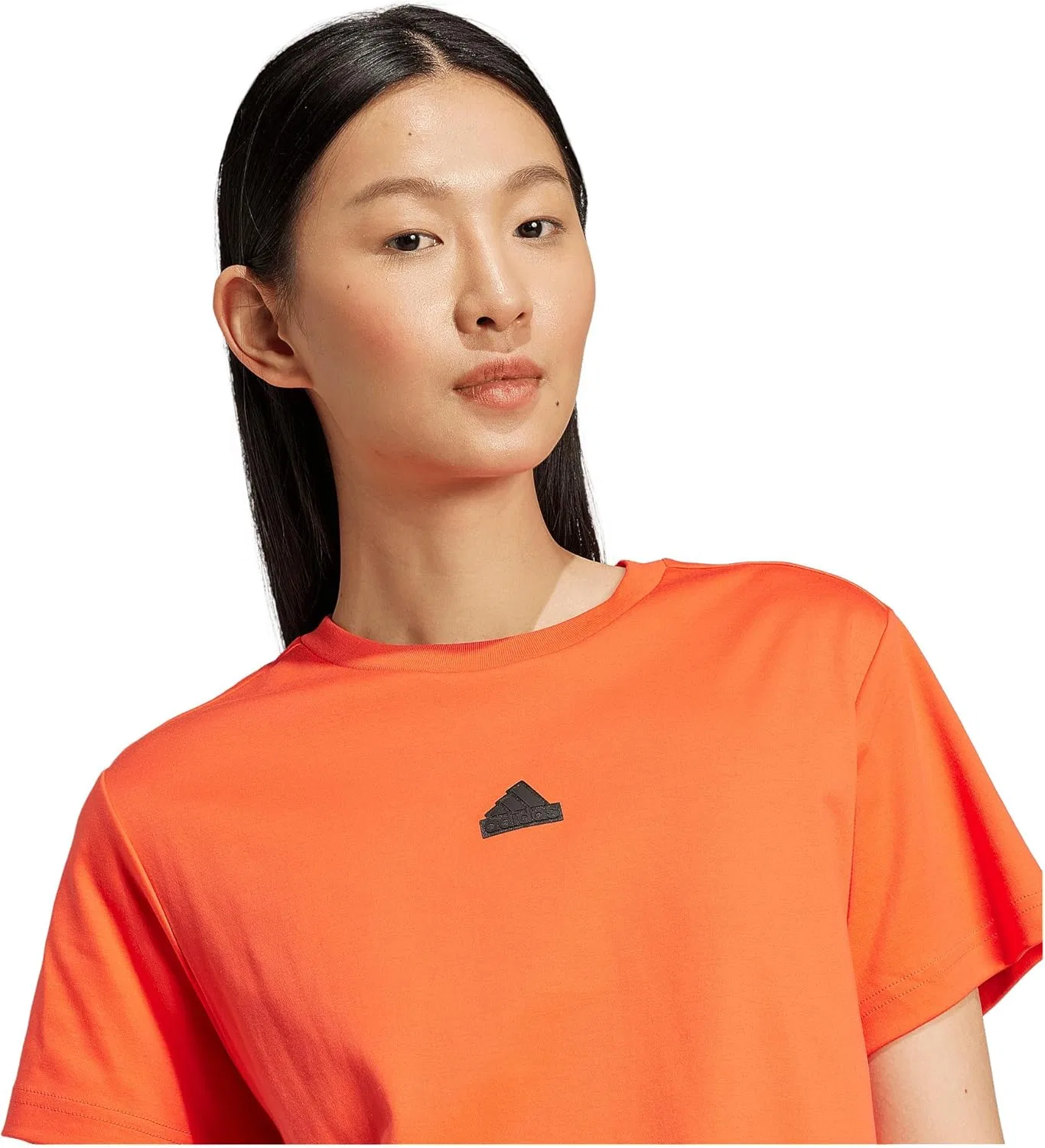 Футболка женская, adidas, Bright Red — фото 3
