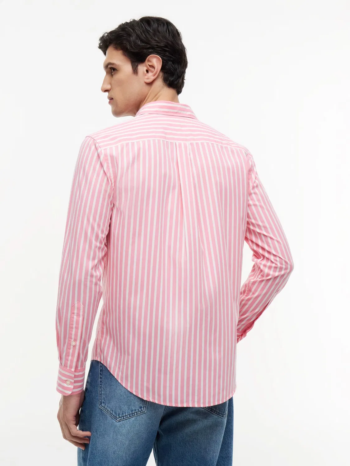 Рубашка на пуговицах стандартного кроя Tommy Hilfiger, Light Pink — фото 4