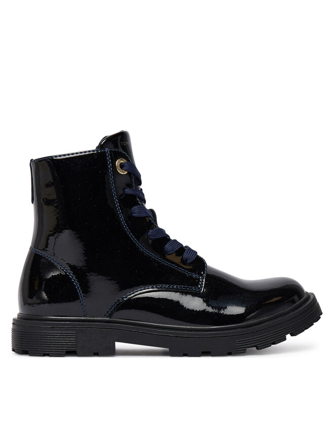 

Сапоги Lace-Up Bootie T1A5-34005-1237 S Tommy Hilfiger, синий