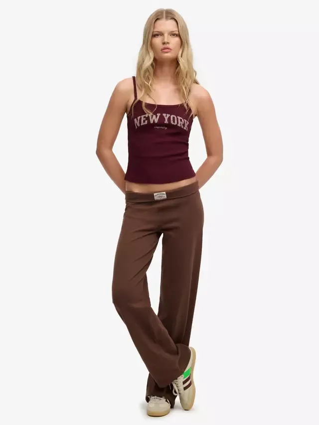 Спортивный топ с графическим принтом Athletic Essentials, цвет Port Red Superdry — фото 3