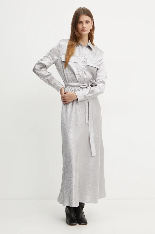 

Платье Pinko, серебряный