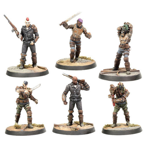 

Фигурка Fallout: Wasteland Warfare- Raiders, Scavvers & Psychos Modiphius