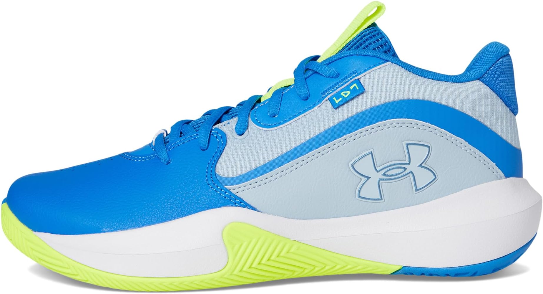 Кроссовки Unisex Under Armour Lockdown 7, Blue Calm/Blue Atlantis/Metallic Blue Calm — фото 4