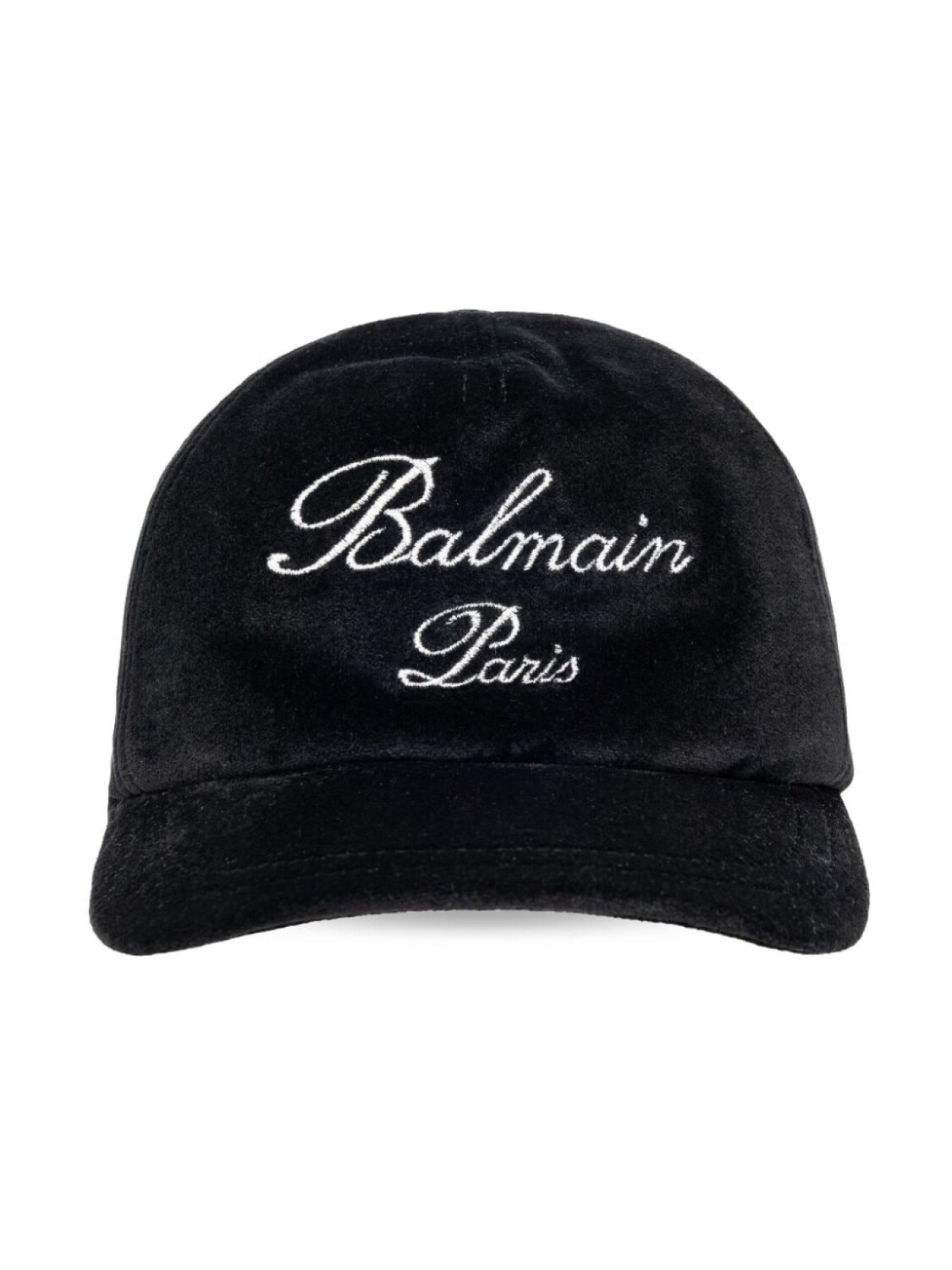 

Balmain Kids кепка с вышитым логотипом, черный