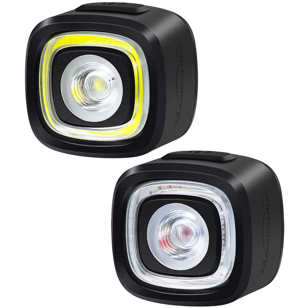 

Комплект велосипедных фонарей Magic Shine Seemee 150, серебряный