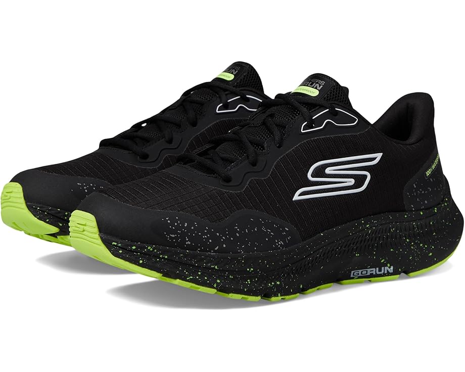 

Кроссовки SKECHERS Go Run Consistent 2.0 - 100% Waterproof Piedmont Low Top, цвет Black/Lime