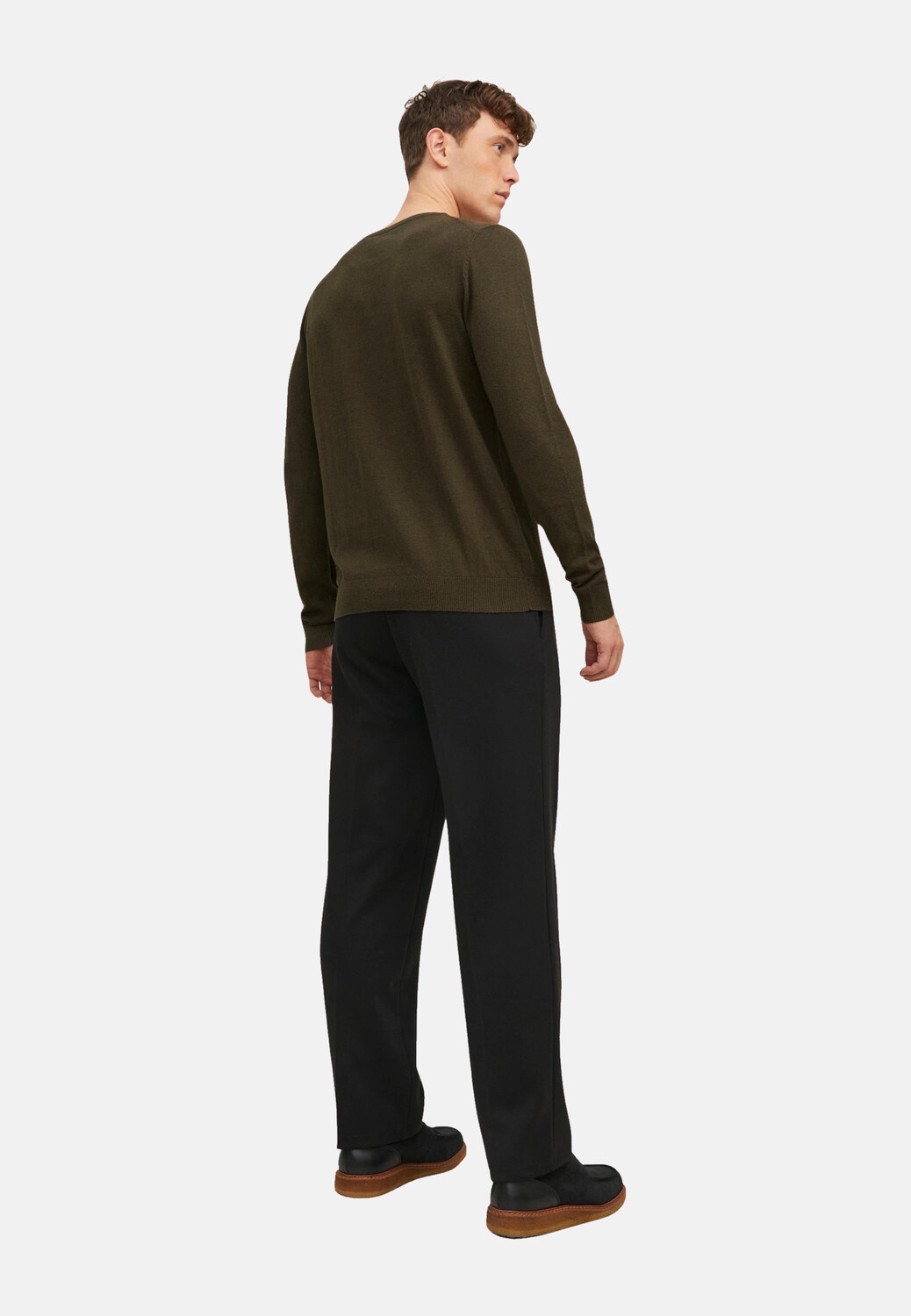 

Пуловер Jack & Jones Strick 'Emil', темно зеленый