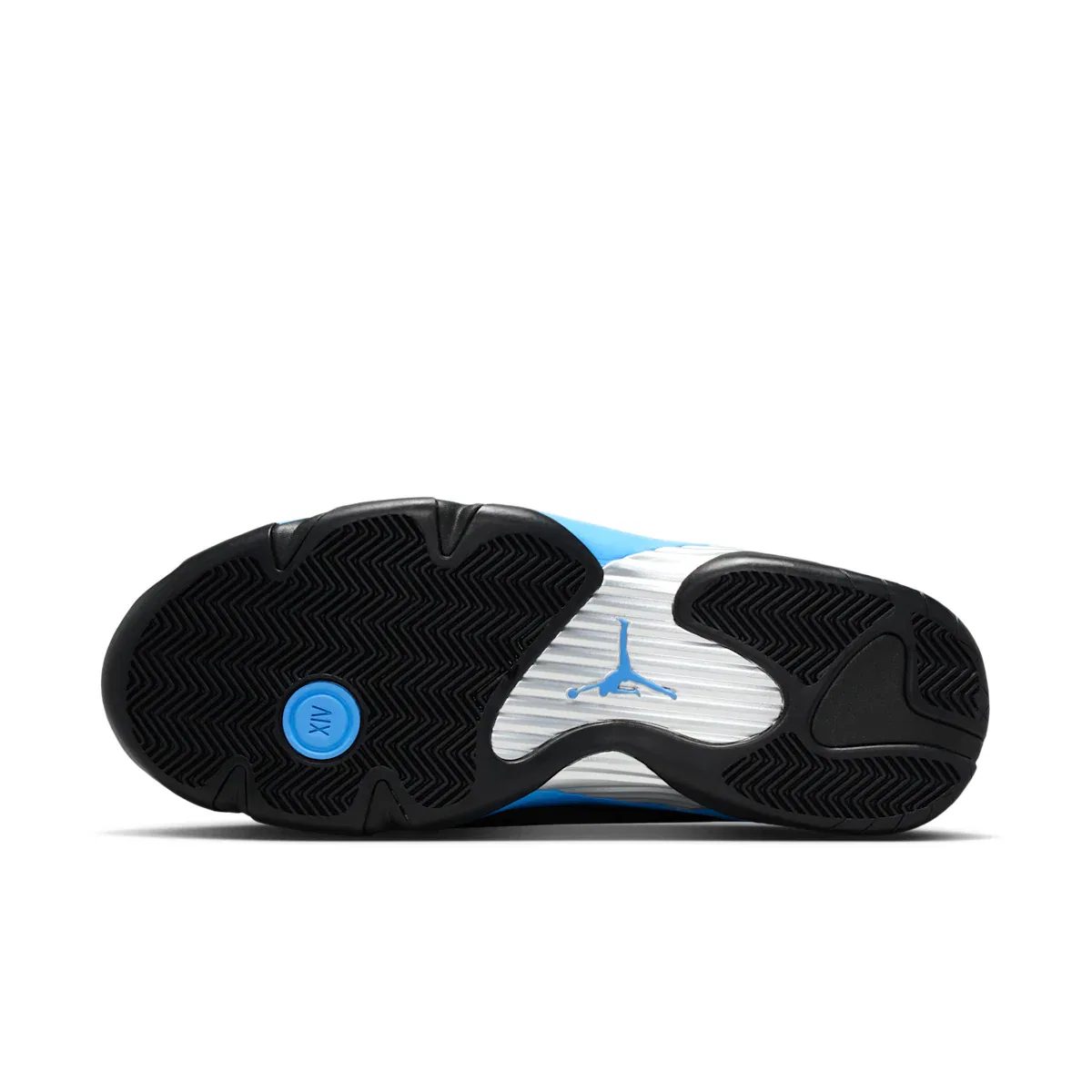 Jordan Мужские кроссовки Air 14 Retro "Black/University Blue" — фото 2