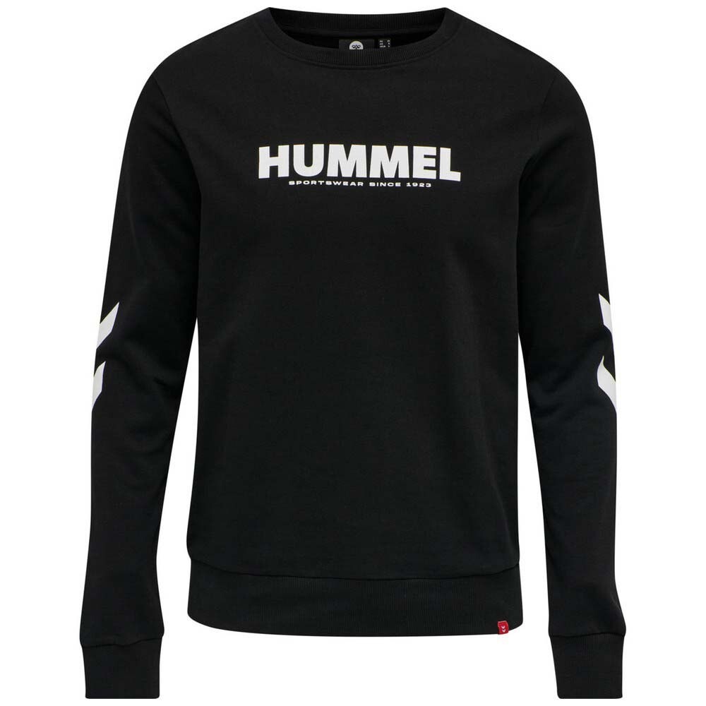 

Свитшот Hummel Legacy с принтом на рукавах, черный