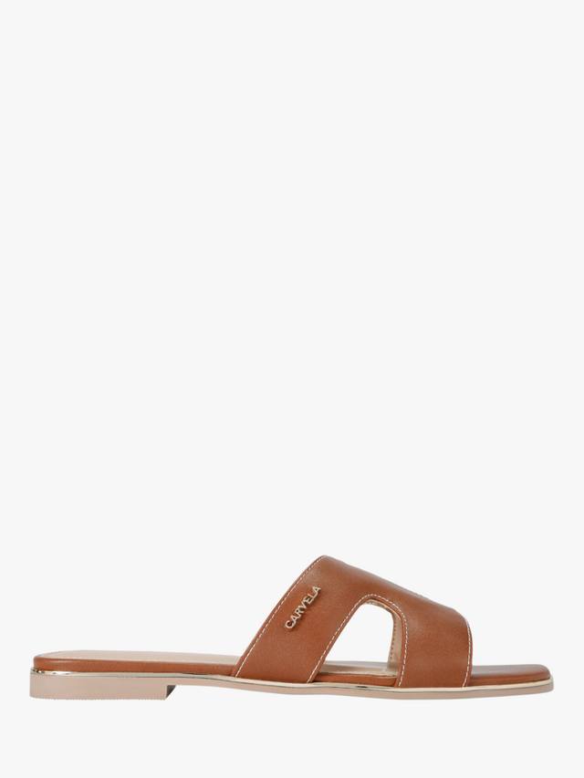 Rivo сандалии-слипоны с вырезом Carvela, Brown Tan