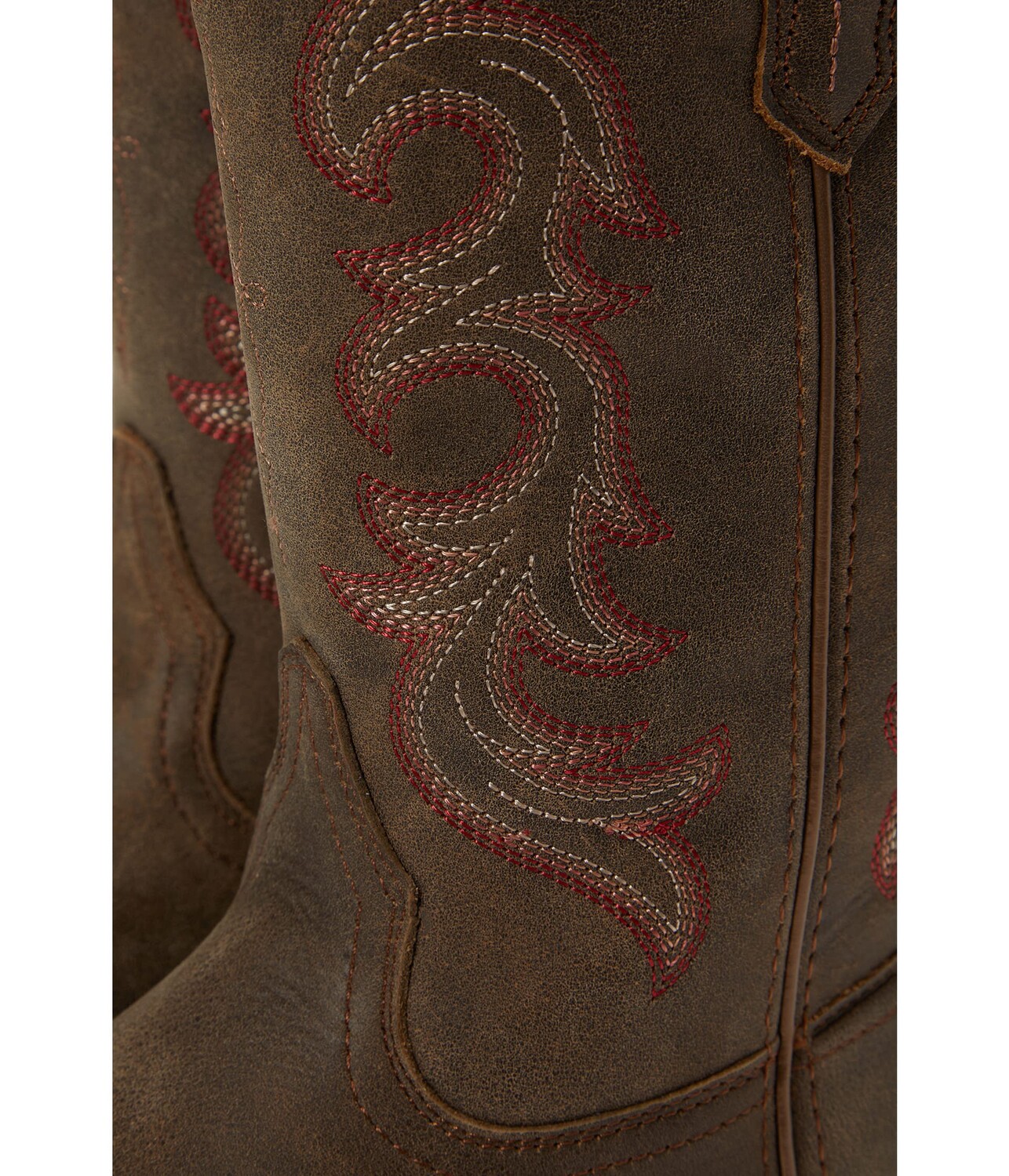 Сапоги женские Ariat Hybrid Rancher Stretch Fit ковбойские с вышивкой, коричневый — фото 4