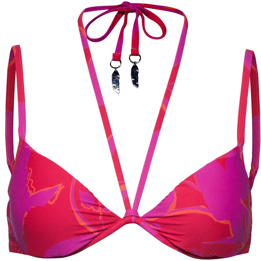

Треугольный бикини-топ Seafolly Birds of Paradise, фиолетовый