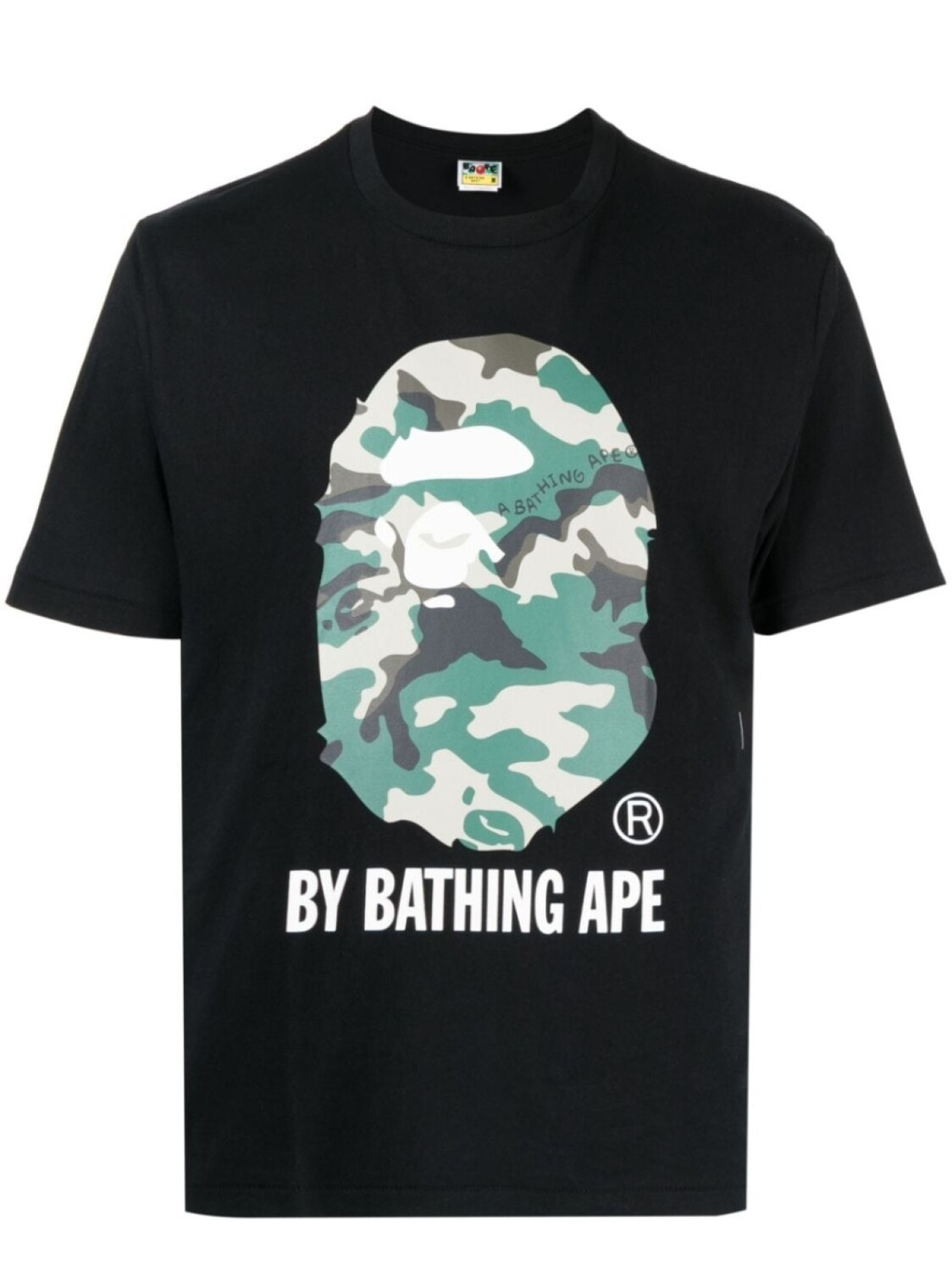 

A BATHING APE футболка с логотипом, черный