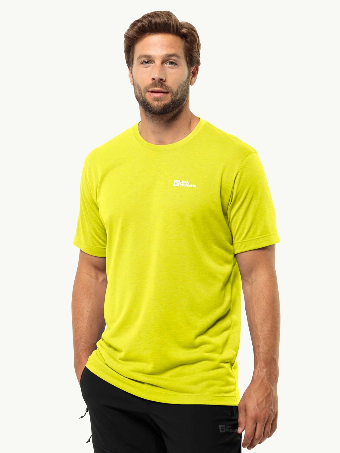 

Футболка Jack Wolfskin VONNAN S/S T M, желтый