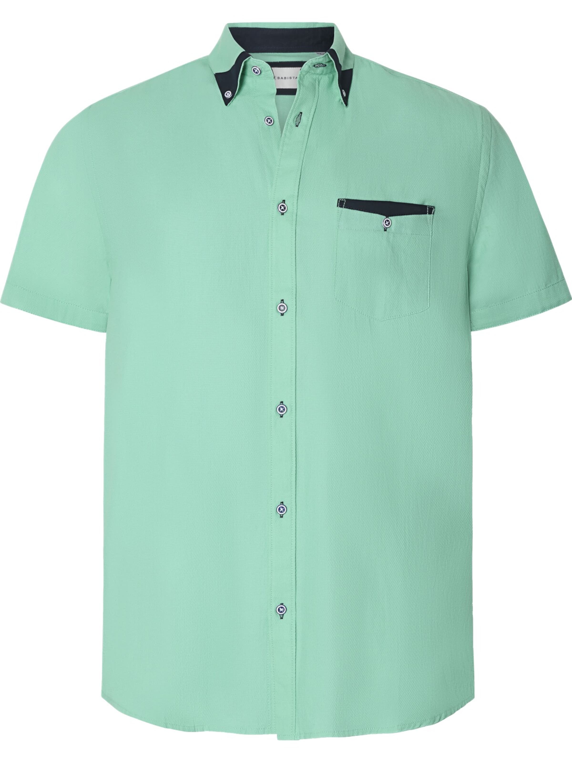 

BABISTA Рубашка на пуговицах 'Stefzite' Regular fit в цвете Mint