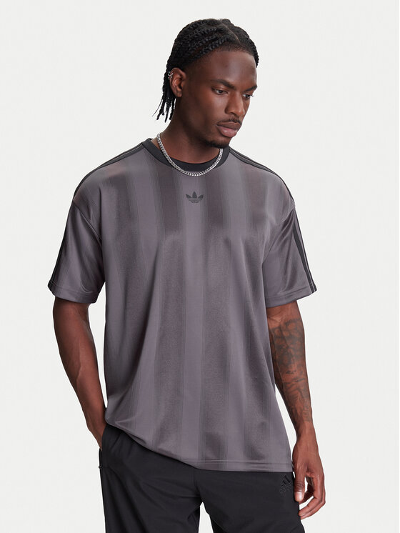 

Свободная футболка adicolor Jacquard JW5880 Adidas, серый