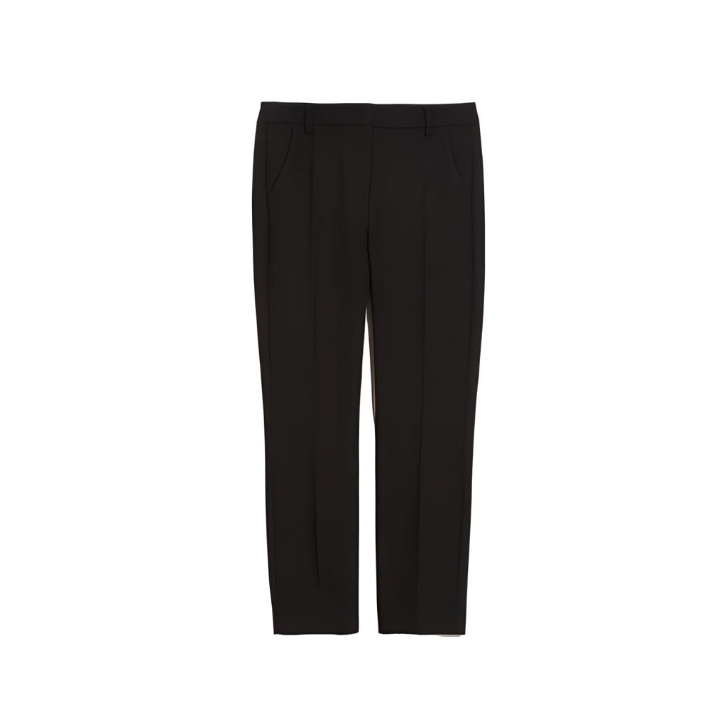 

WEEKEND MaxMara Женские повседневные брюки черного цвета