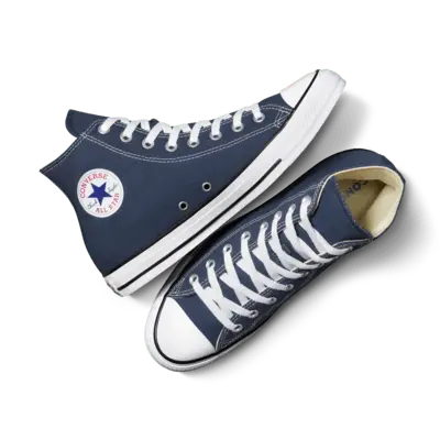 Кроссовки Nike Converse Chuck Taylor All Star High Top Unisex Shoe, темно-синий — фото 2