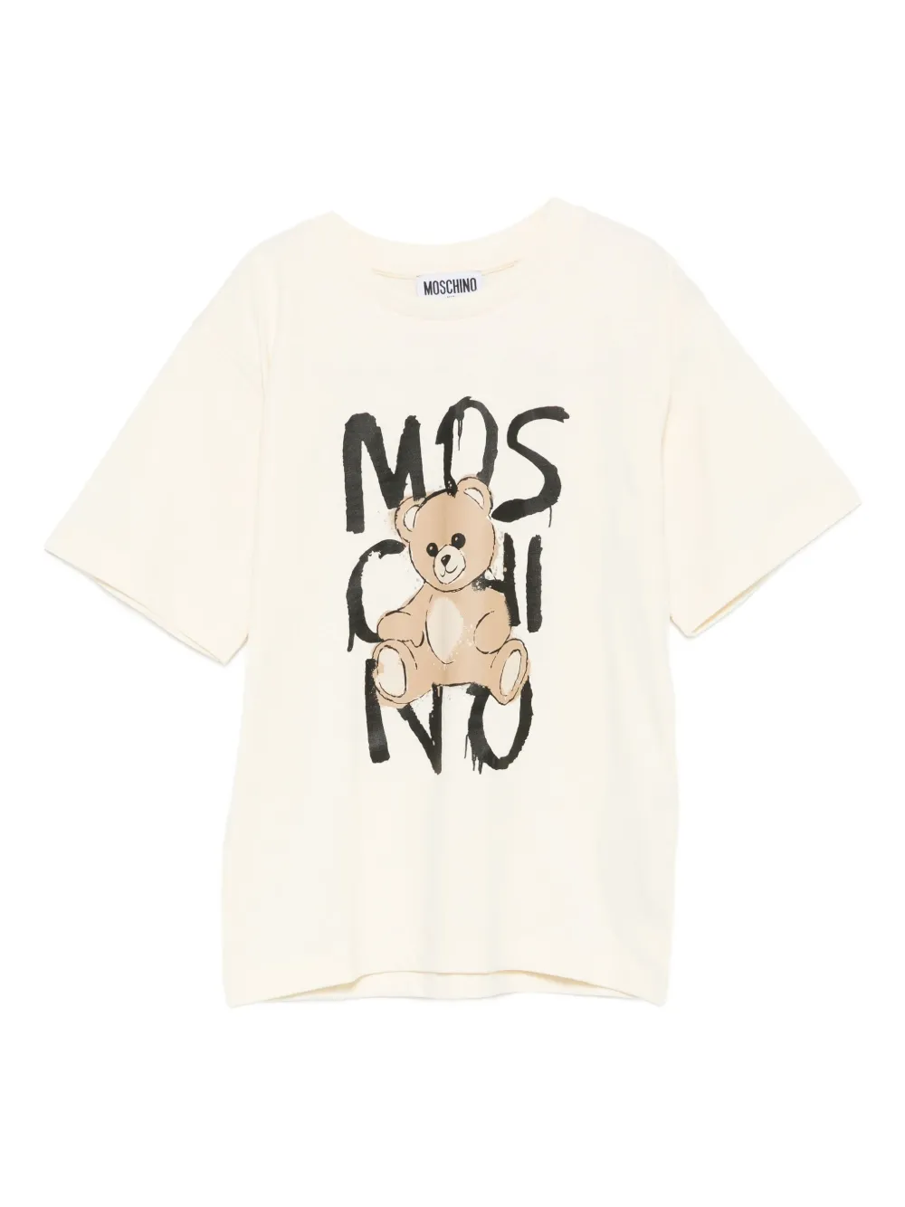 

Футболка с принтом Teddy Bear Moschino Kids, нейтральный