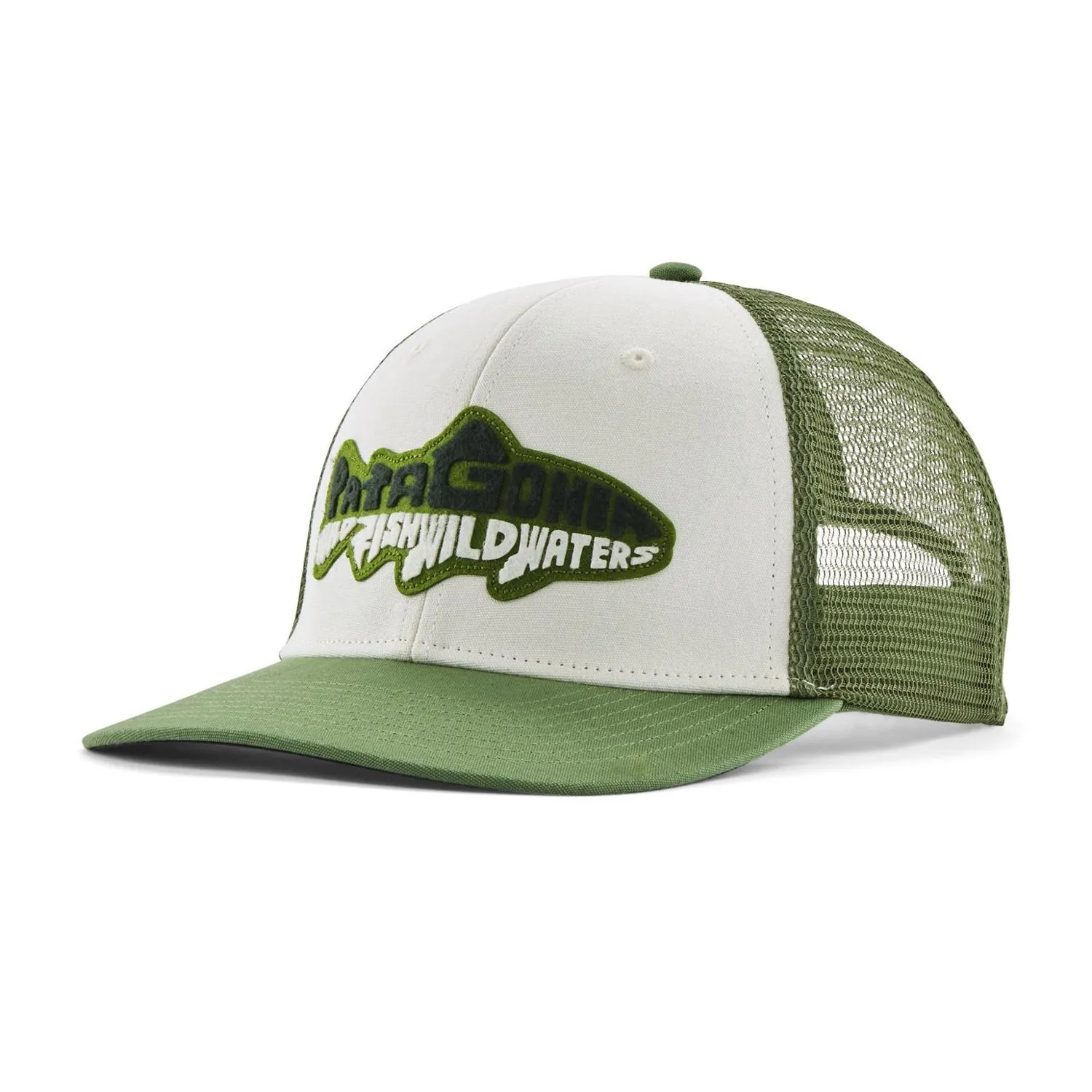 

Кепка с призывом к действию Patagonia, Wild Waterline/Terrain Green
