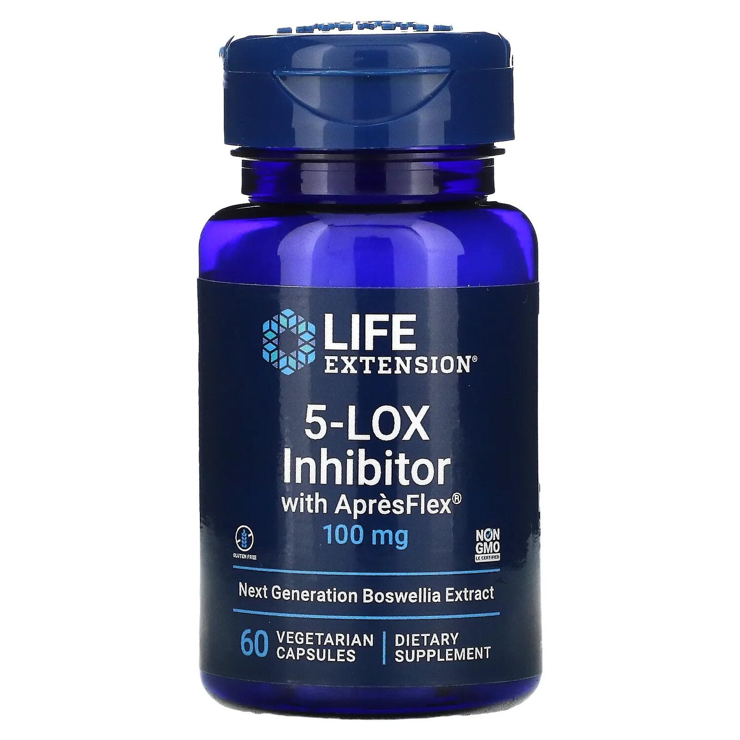 

Life Extension 5-Lox Inhibitor with ApresFlex 100 mg 60 Vegetarian Capsules