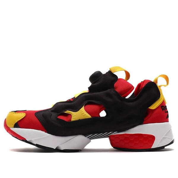 

Кроссовки instapump fury og 'scarlet yellow' Reebok, красный