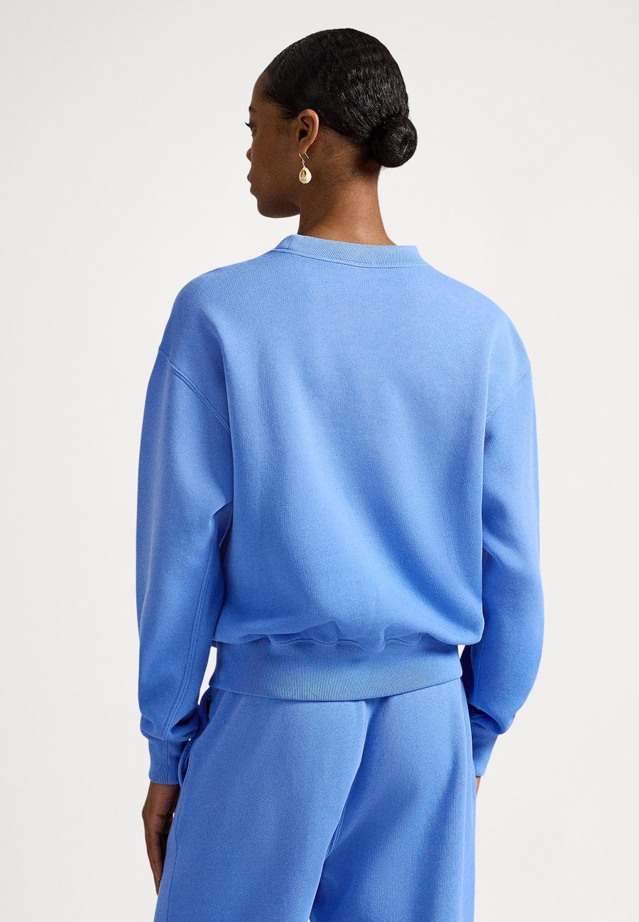 Свитшот Polo Ralph Lauren Lightweight Fleece, светло-синий — фото 4