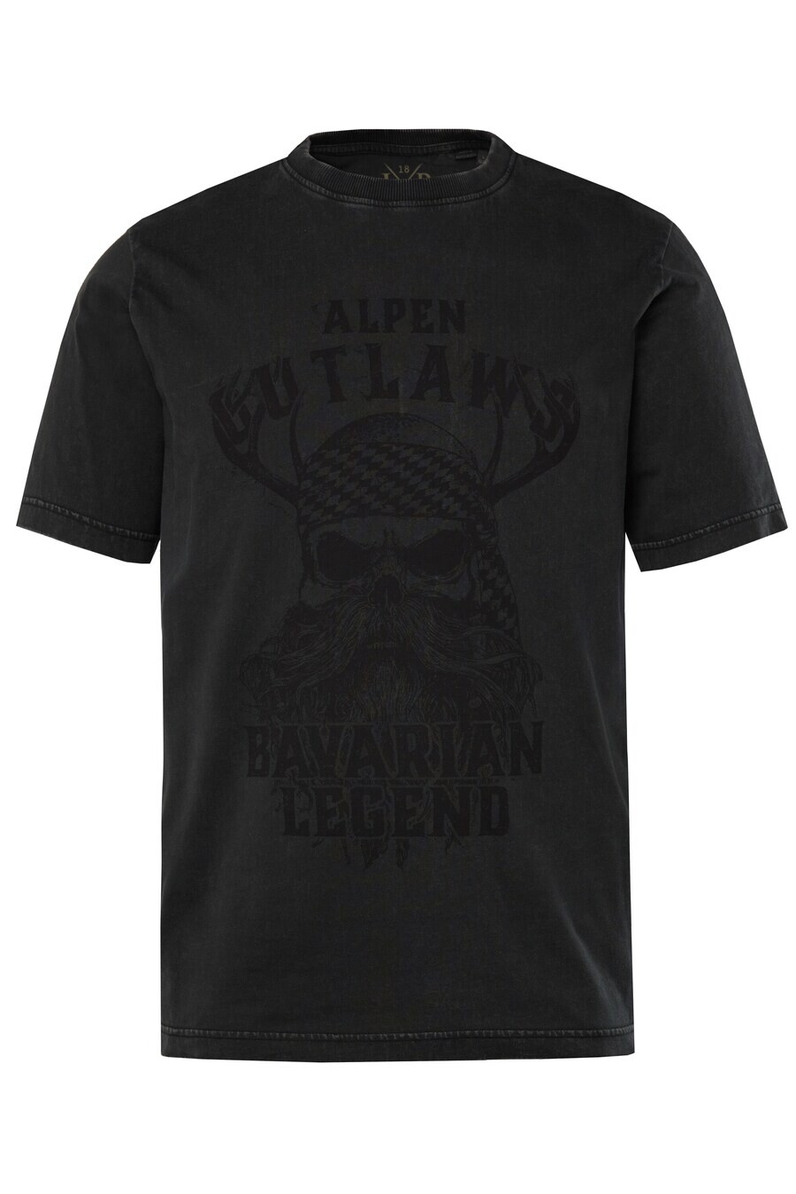 

Классическая футболка JP1880 Shirt, черный