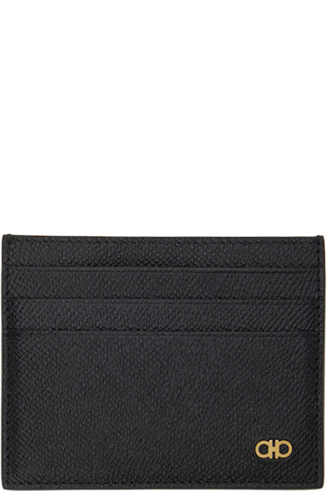 

Черный держатель кредитной карты Gancini Ferragamo