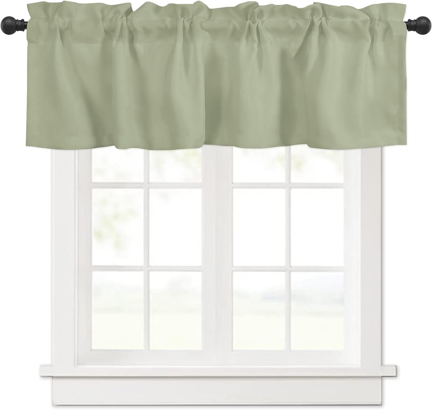 

Шторы для кухонного окна Valance Sage Green Dgsda