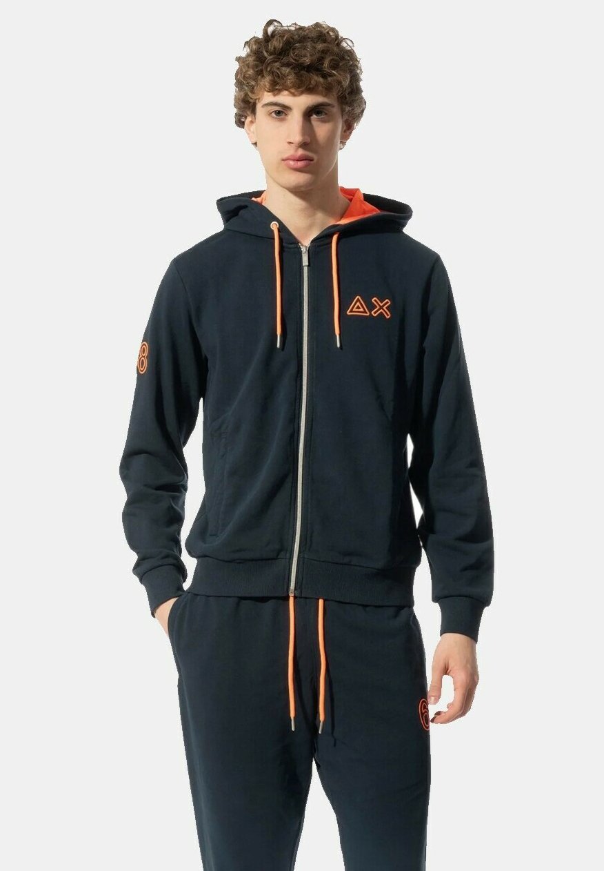 

Толстовка на молнии ZIP FLUO Sun68, синий