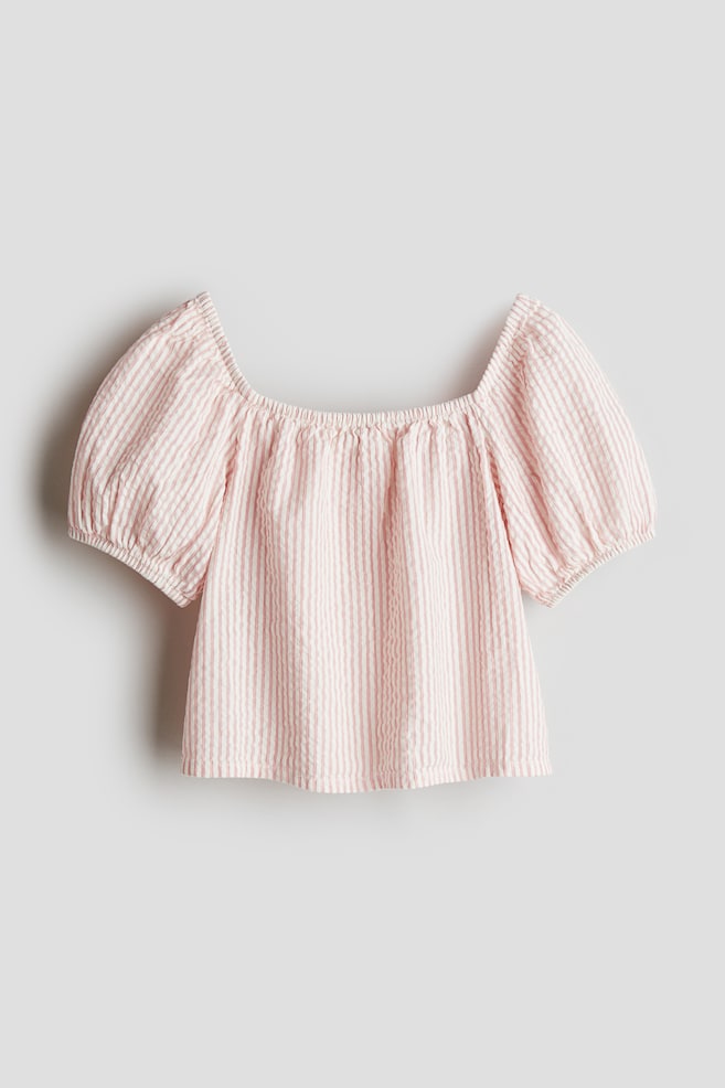 

Блузка из хлопка в полоску H&M, мультиколор